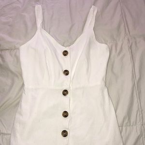 White button up pacsun dress